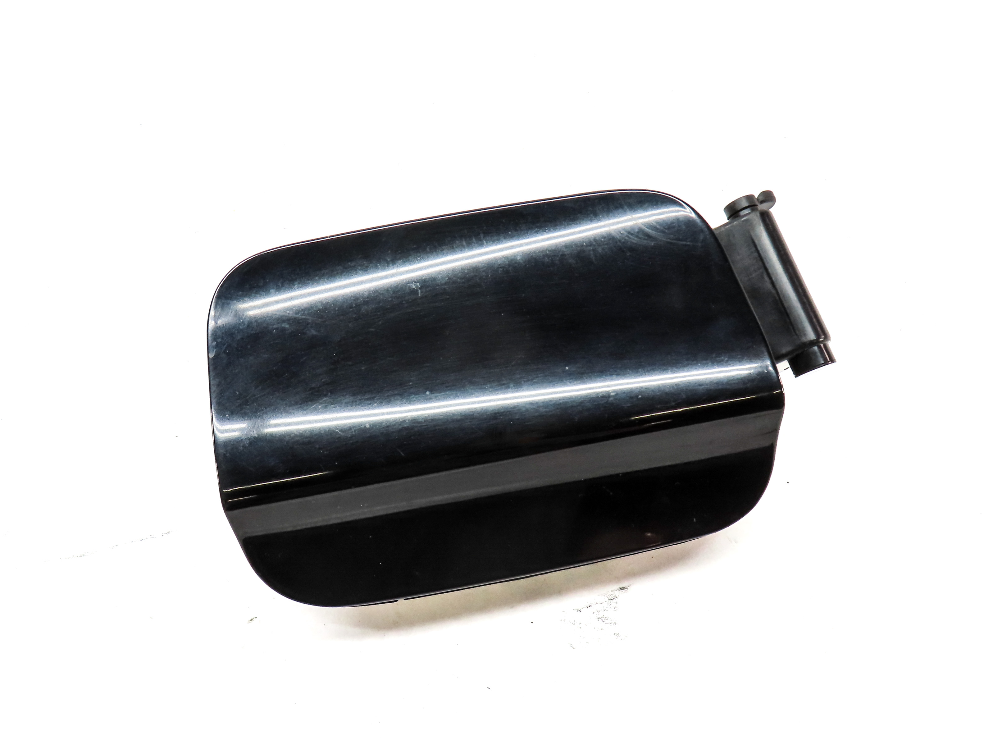 09-15 BMW 740Li 750Li 760Li B7 LWB F02 FUEL DOOR COVER w/HOUSING CAP (Black) — exact item pictured